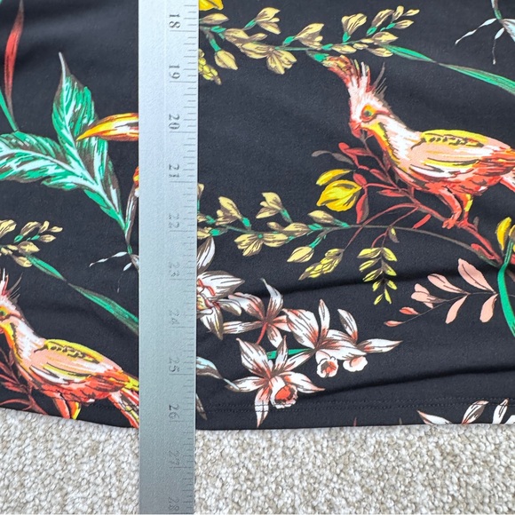 NEW Worthington Black Floral Wrap Blouse Womens Size 4X Stretch - Picture 13 of 16